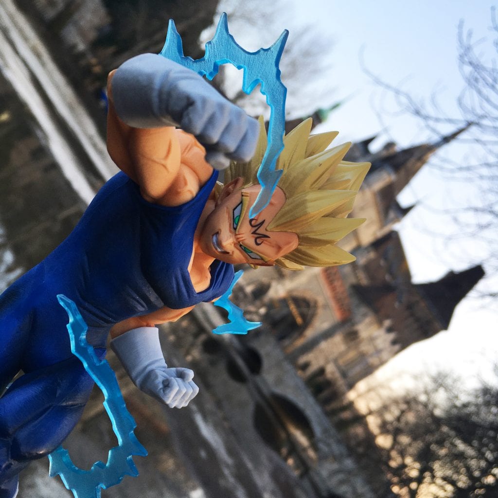 Majin Vegeta a Vajdahunyad váránál